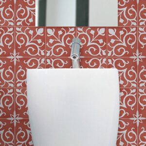 Artisan Vienna Crimson tiles