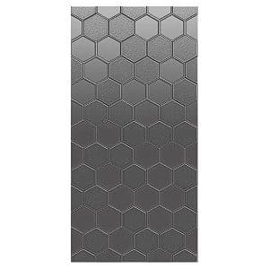 Infinity Geo Charcoal tiles