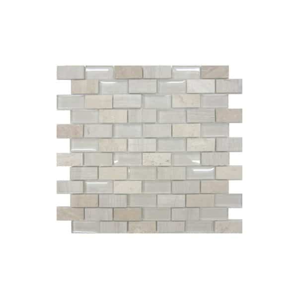 Limestone Mix Mosaic wall tiles