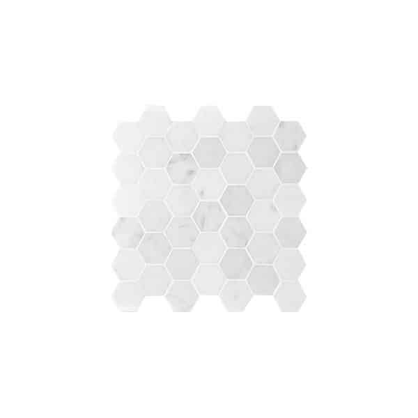Montage Sirocco Ice Hexagon tiles
