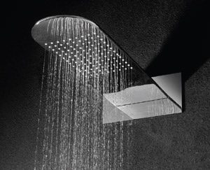 Empire wall mounted shower head