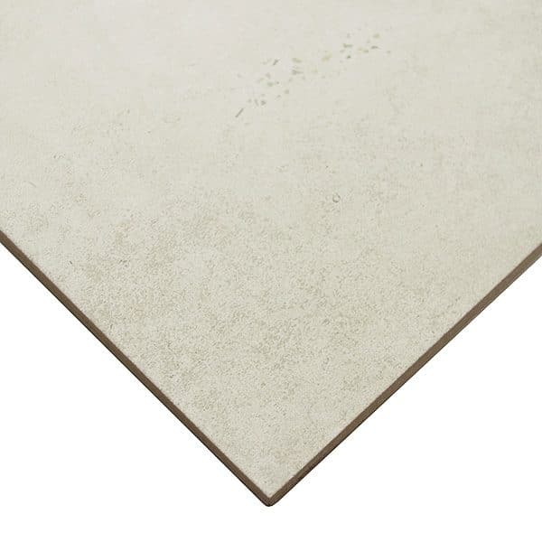 Kierrastone White Concrete look tiles