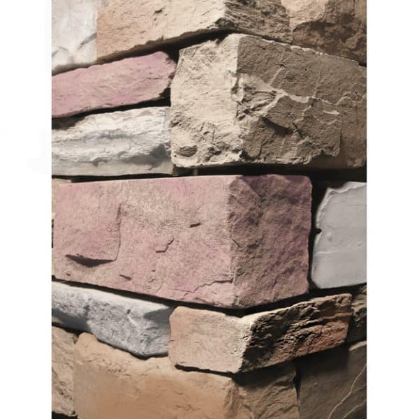 Stacked Ledgestone Merlot Wall Cladding corner