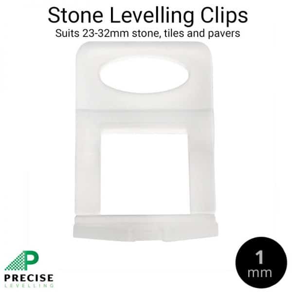 Precise Levelling System Stone Clips 1mm