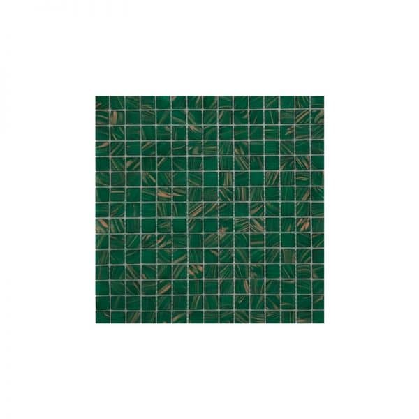 Bottle Green/Copper Mosaic Poolsafe tiles