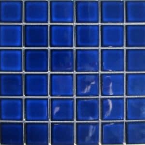 Royal Blue Gloss Mosaic tiles