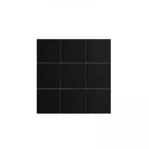100x100 Uni Black tile sheet
