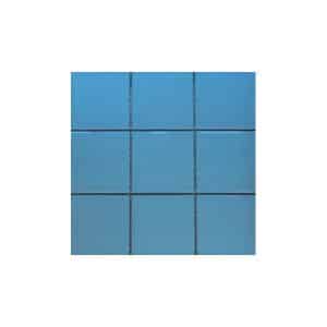 10x10 RAL Cool Blue Mosaic tile sheet