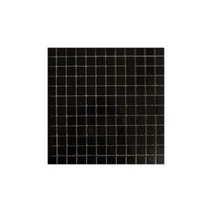 25x25 RAL Black Gloss Mosaic tile sheet