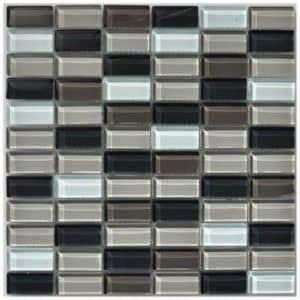 Earth Glass Mosaic tile sheet