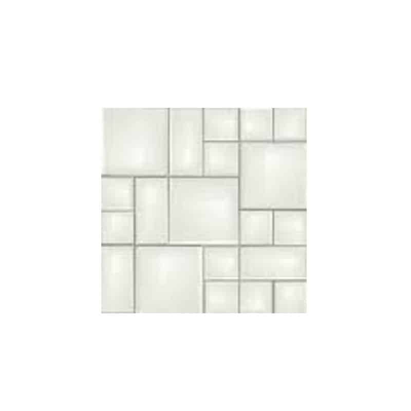 Day-to-Day White Mix Mosaic tile sheet