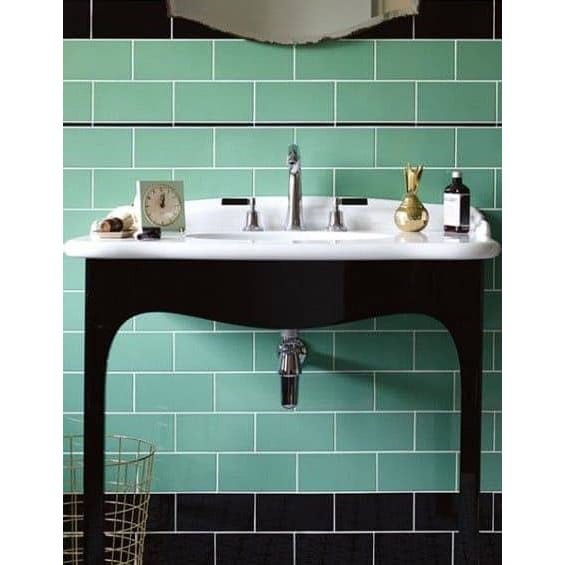 RAL Light Turquoise tiles