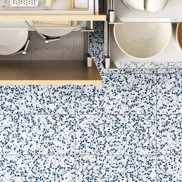 Rhapsody Staccato Navy Gullwing tiles