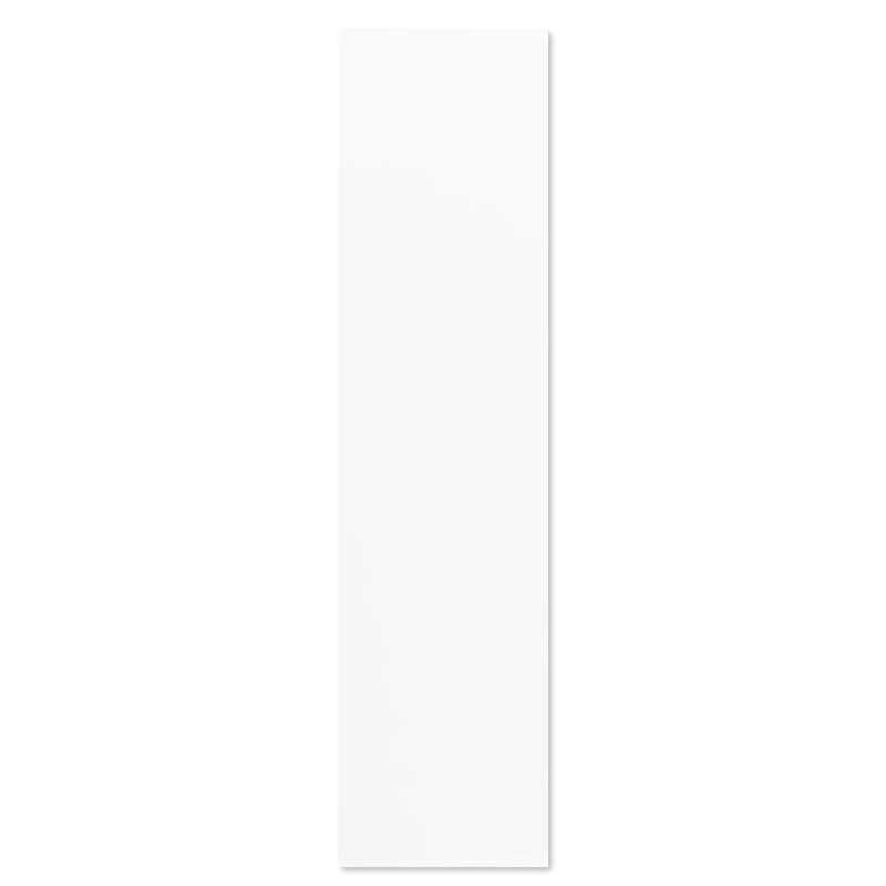 White Matte Rectified Edge Wall Tiles 150x600