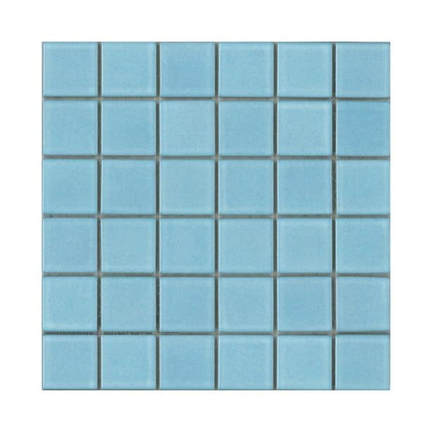 Gloss Aqua Poolsafe mosaic tiles