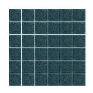 Gloss Forest green Poolsafe mosaic tiles