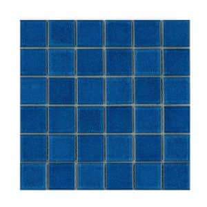Gloss Royal Blue Poolsafe mosaic tiles