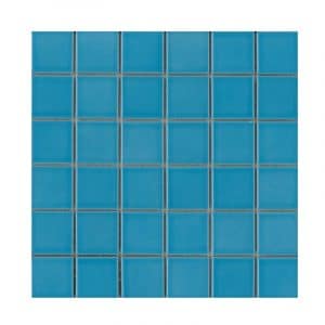 Gloss Sky Blue Poolsafe mosaic tiles