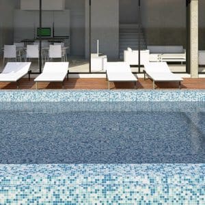 Paradise Fiji Pool Safe Mosaic tiles