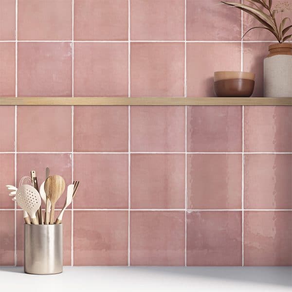 Casablanca Pink Gloss 120x120 tiles