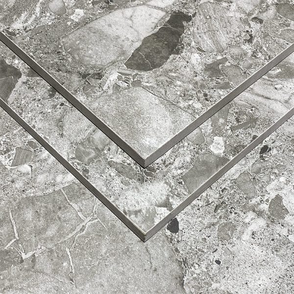 Terrazzo Stone Dark Grey tiles