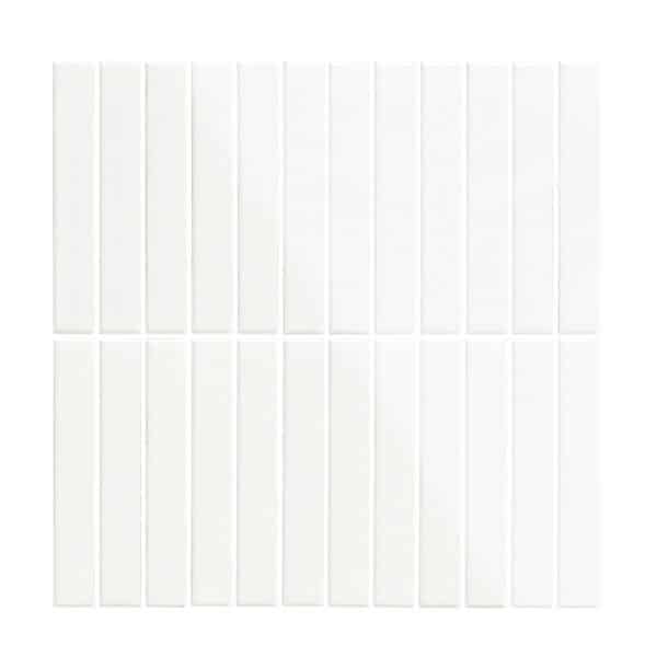 White Gloss Kit Kat Mosaic tiles