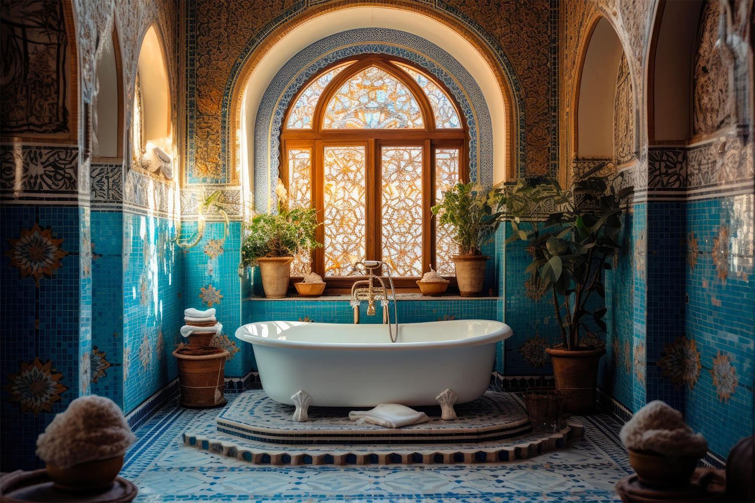 Moroccan Bathroom tiles