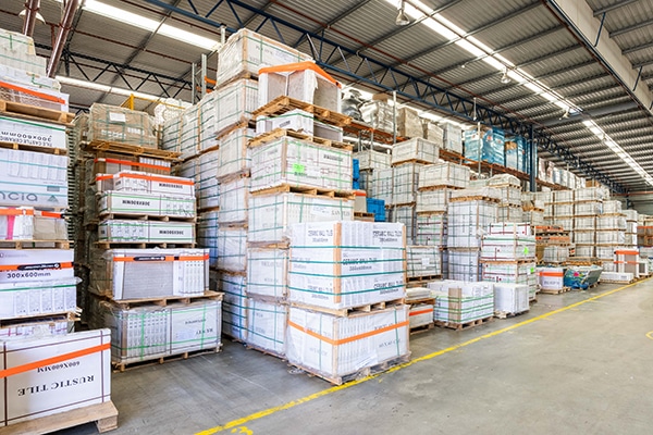 Stock in Our Distribution Centre