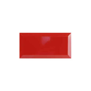 Metro Red Bevel Gloss 100X200